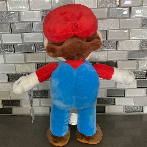 Super Mario Bros. MARIO Plush Toy Doll 12” Official Nintendo Licensed BRAND NEW - Picture 4 of 12